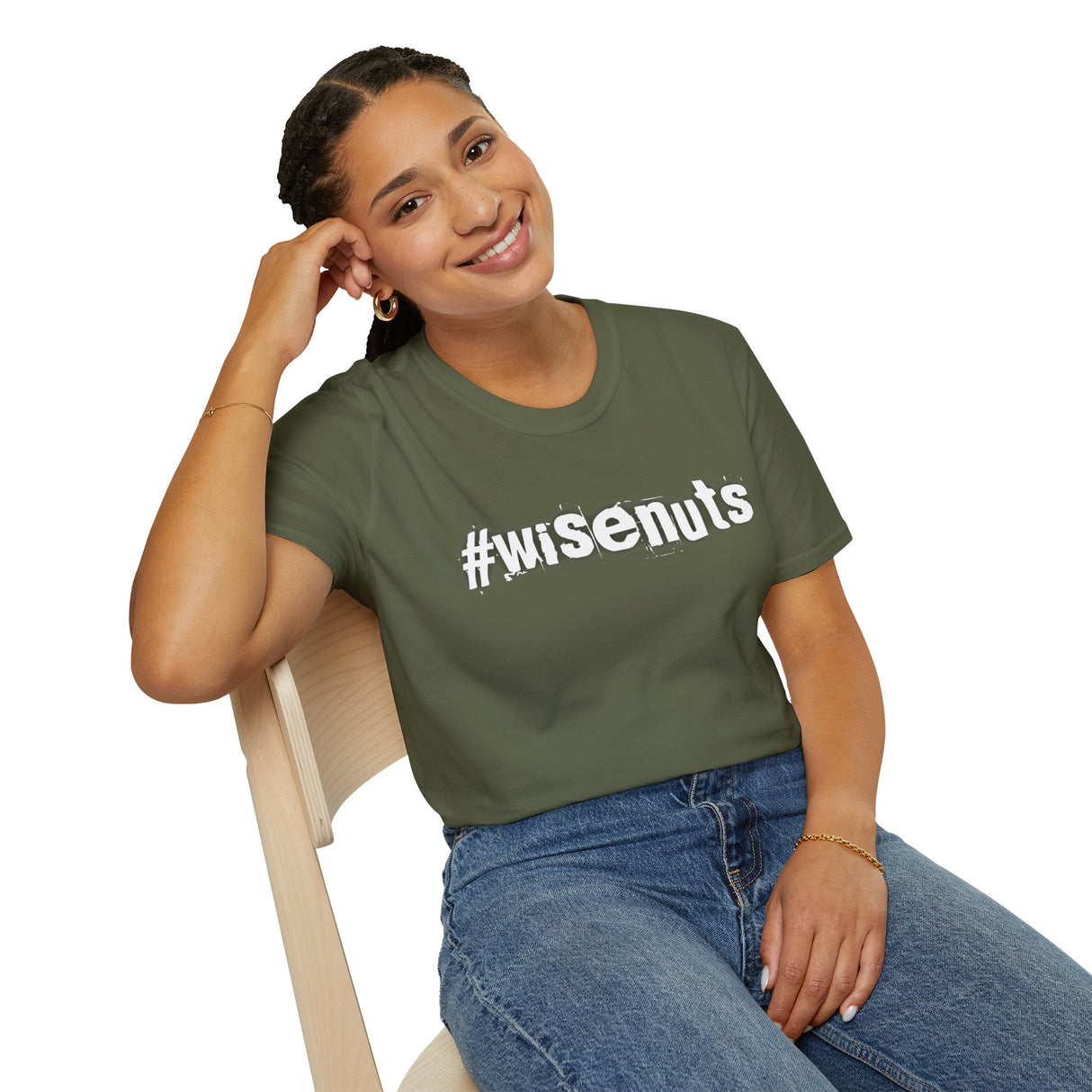 Original #WiseNuts T-Shirt – Bold, Funny, Unfiltered - WiseNuts Podcast