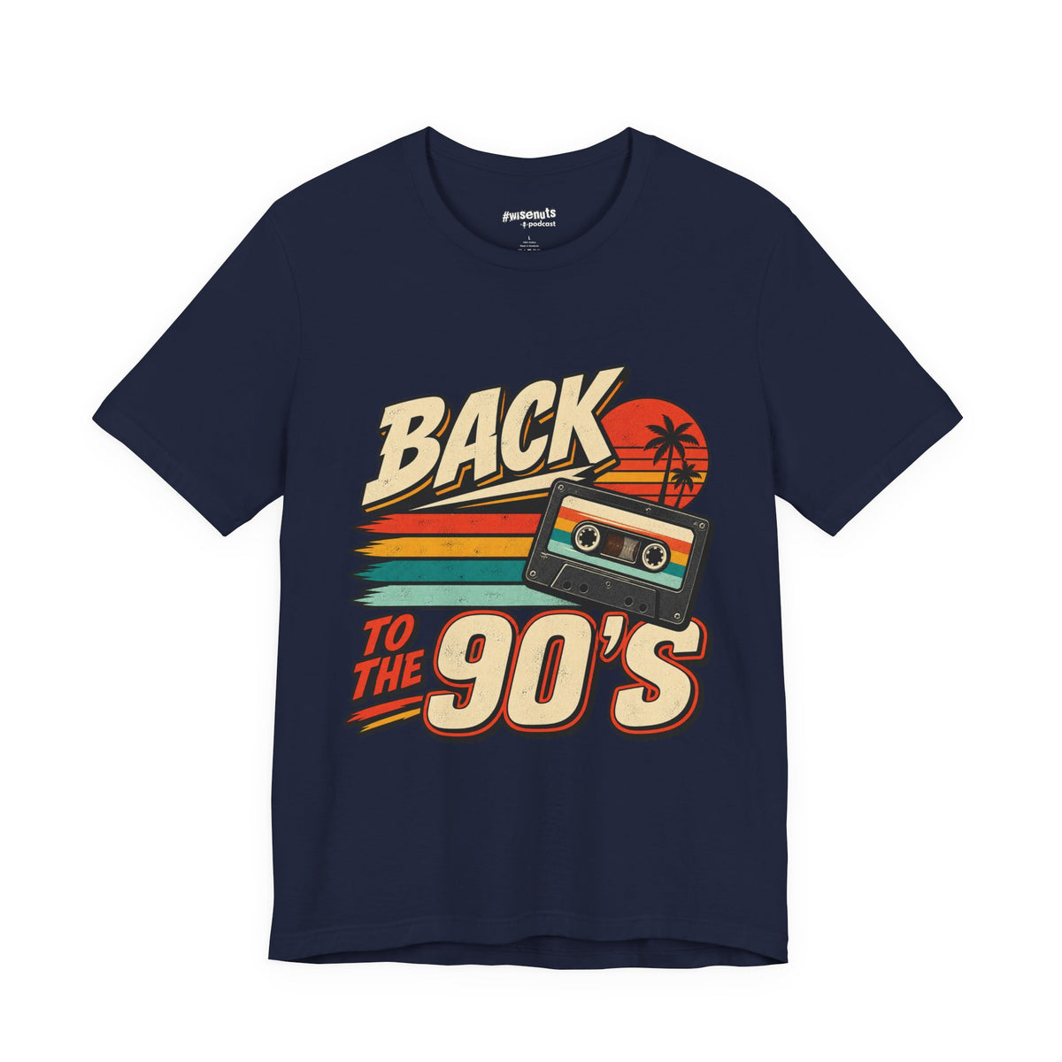 Back to the 90's Retro T-Shirt | Vintage 1990s Cassette Tee