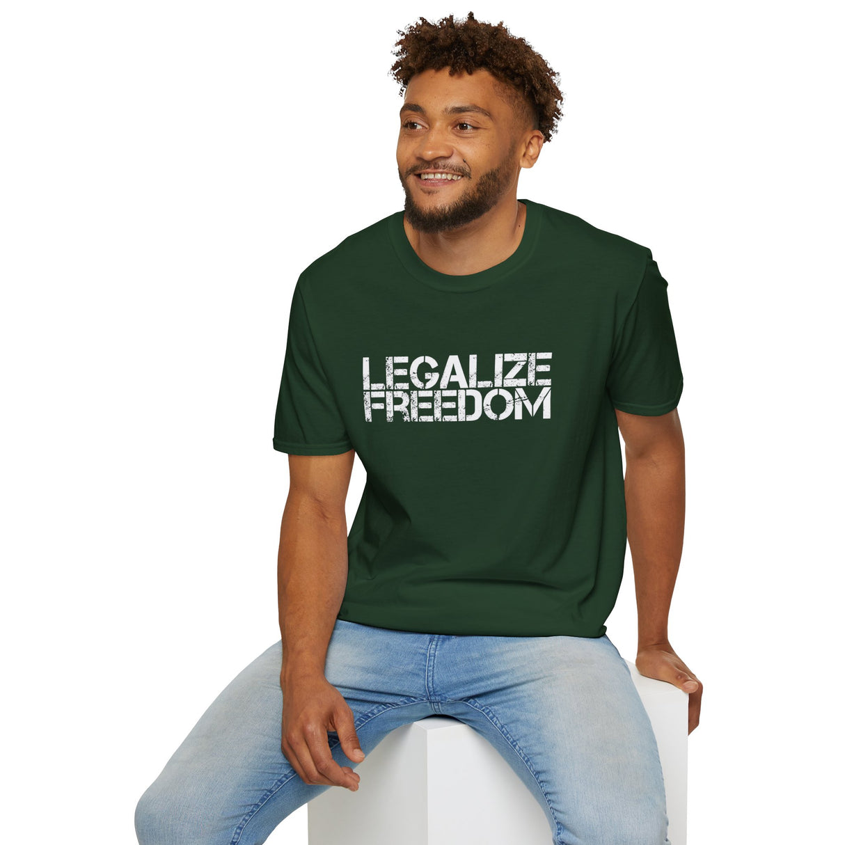 Legalize Freedom T-Shirt – Bold Political Statement Tee - WiseNuts Podcast