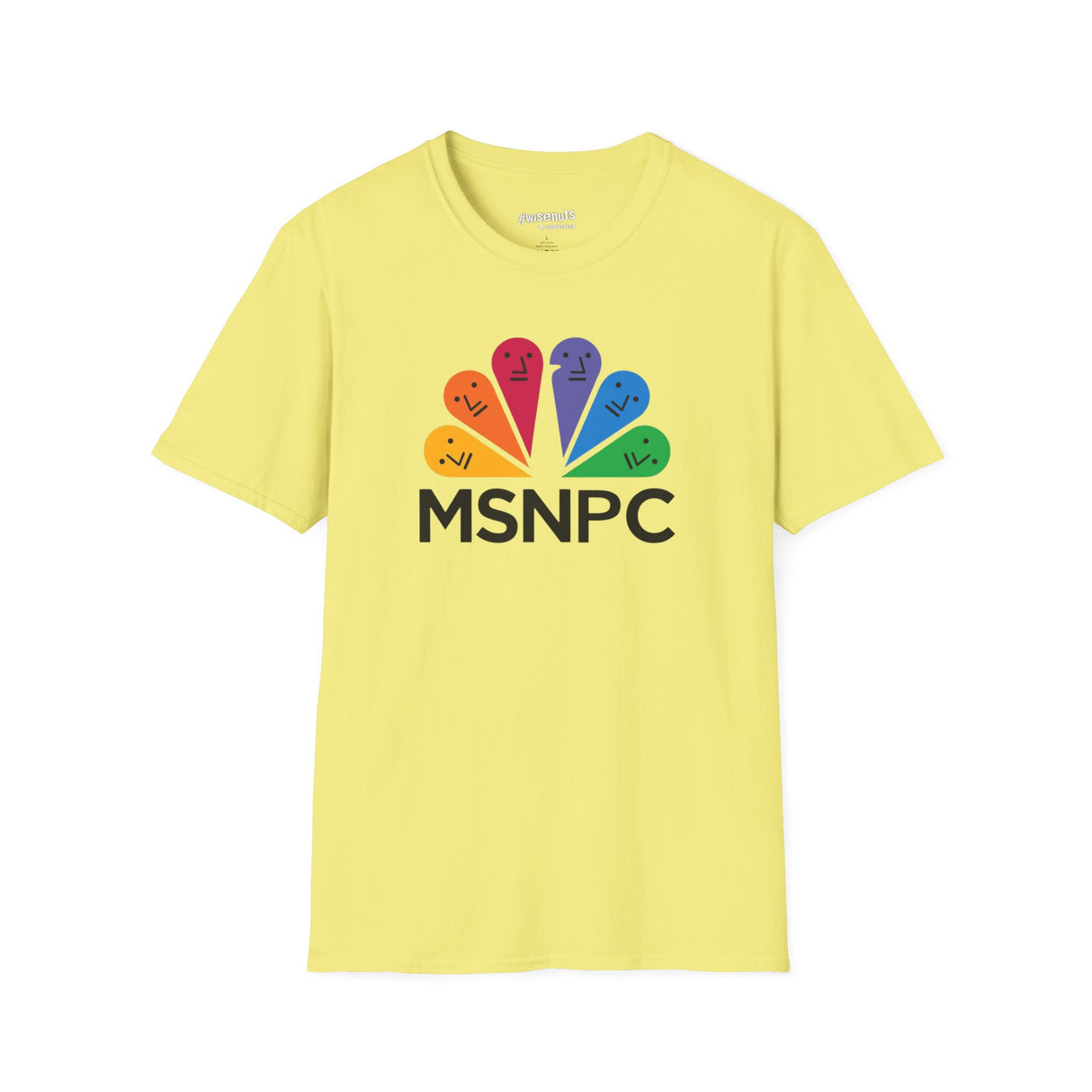 MSNPC T-Shirt – Anti-MSM Political Parody Shirt - WiseNuts Podcast