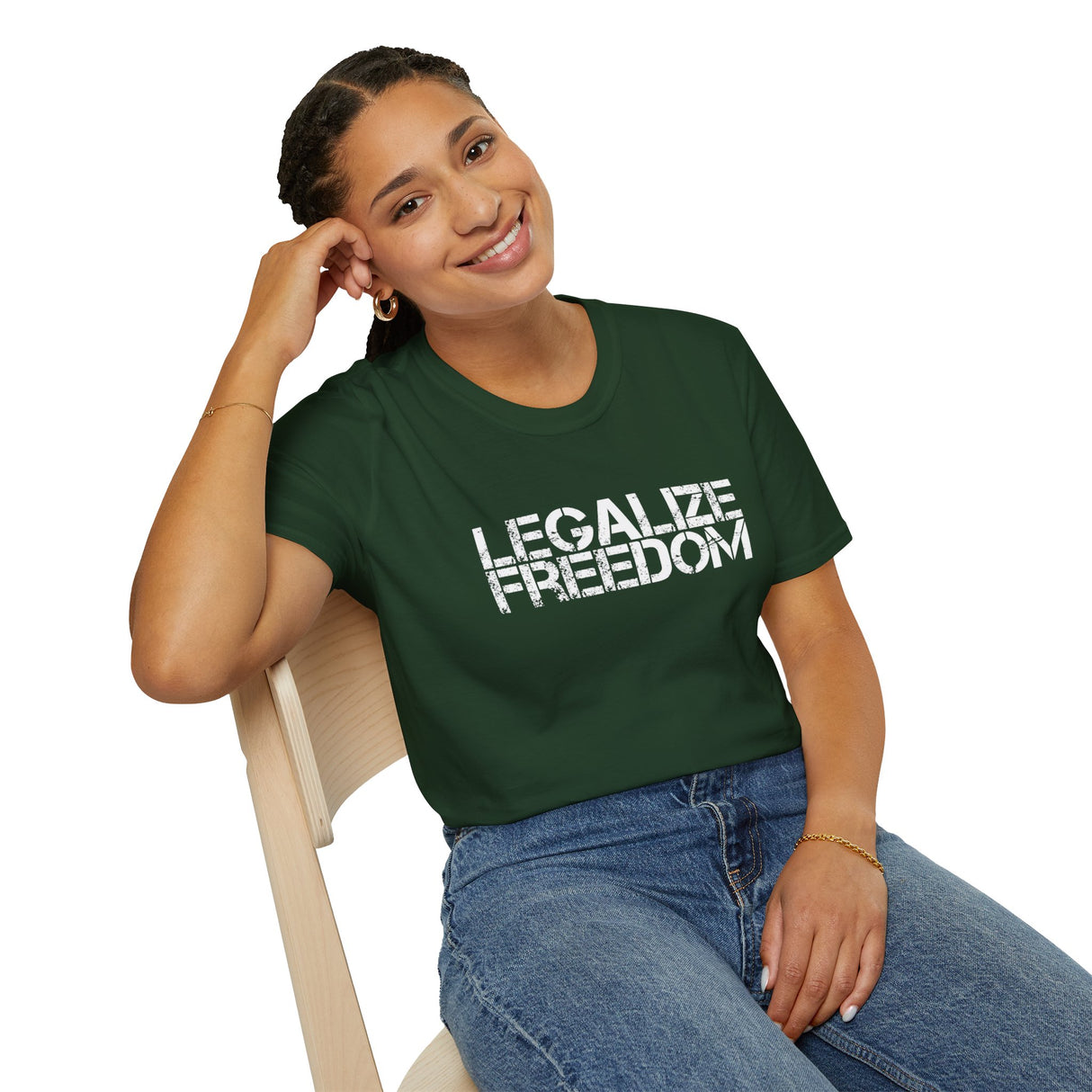 Legalize Freedom T-Shirt – Bold Political Statement Tee - WiseNuts Podcast