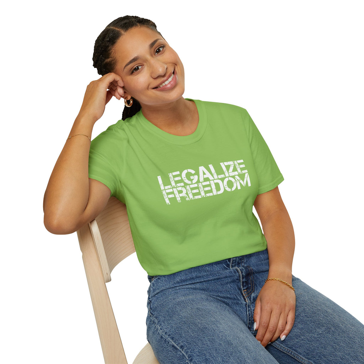 Legalize Freedom T-Shirt – Bold Political Statement Tee - WiseNuts Podcast