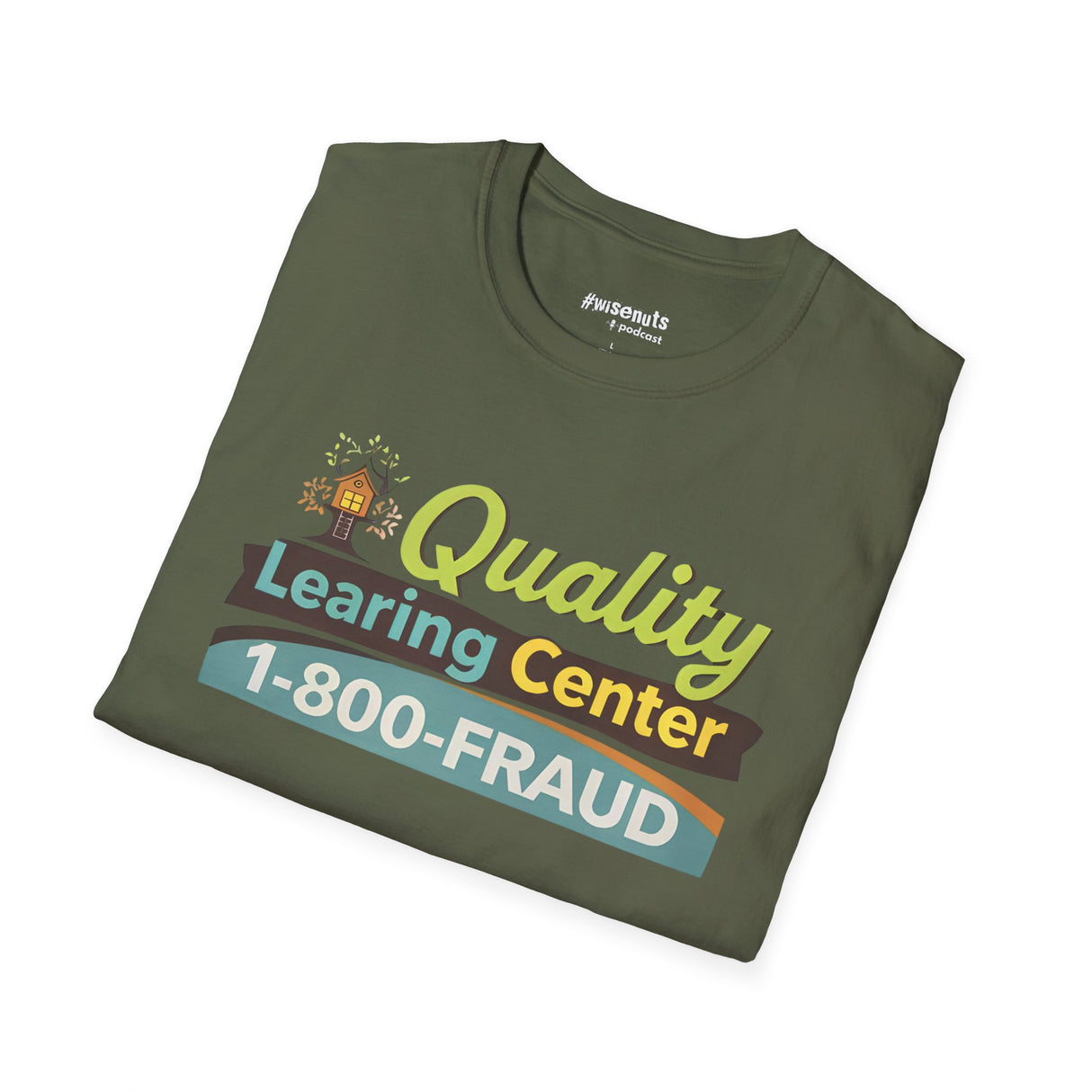 Quality Learing Center™ Parody T-Shirt | Viral Fraud Investigation Satire Tee
