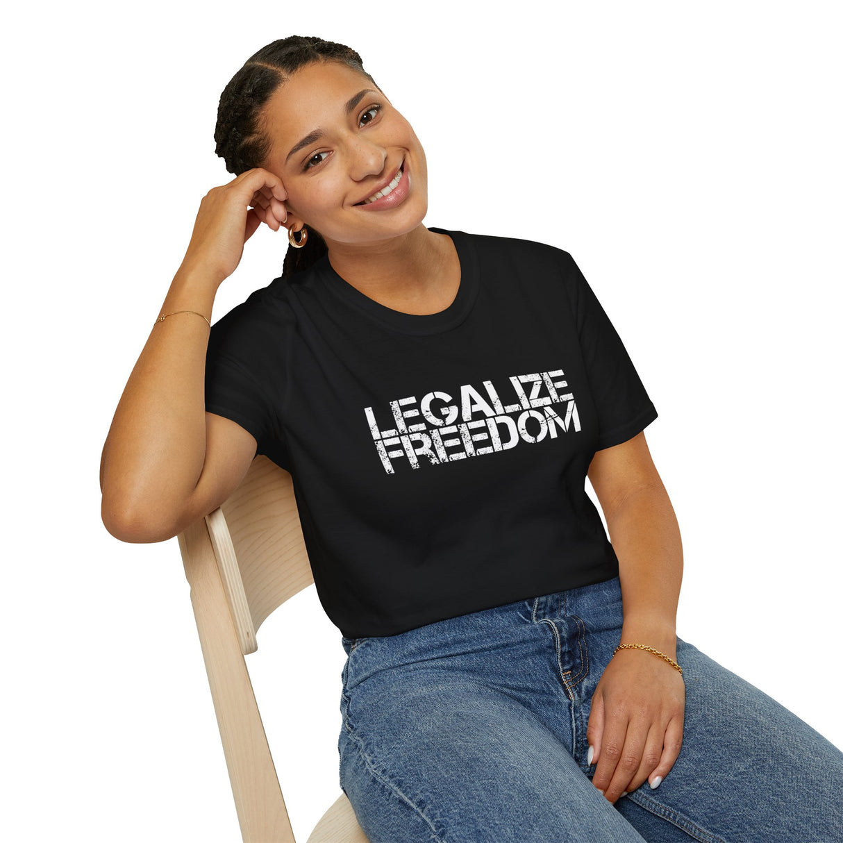 Legalize Freedom T-Shirt – Bold Political Statement Tee - WiseNuts Podcast