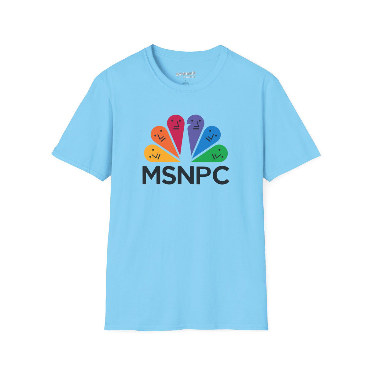 MSNPC T-Shirt – Anti-MSM Political Parody Shirt - WiseNuts Podcast