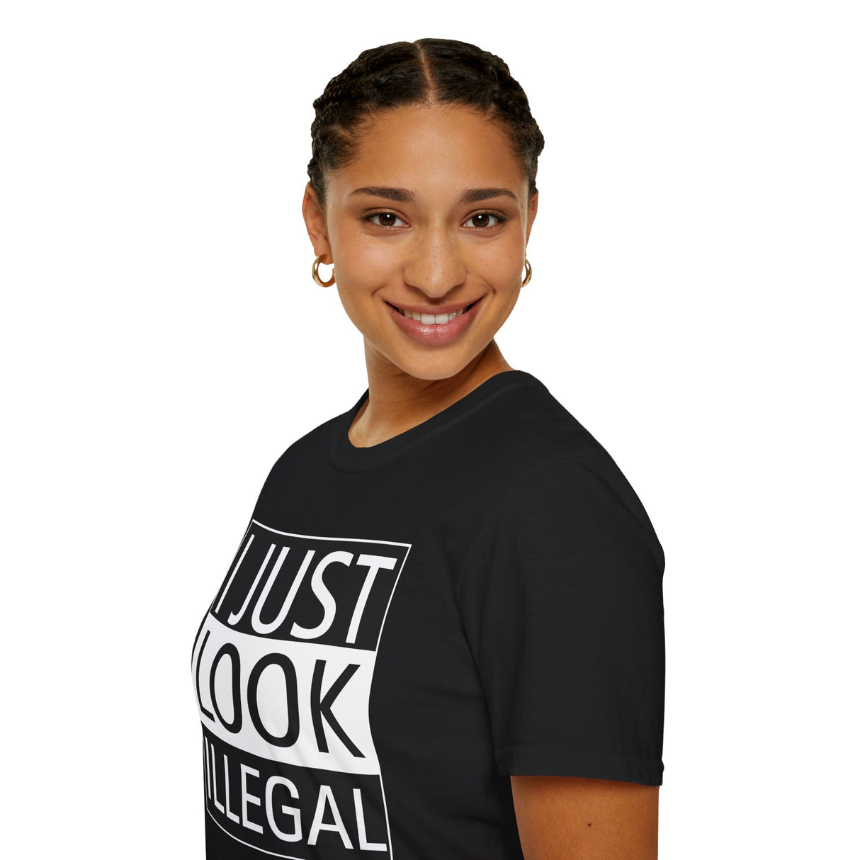 I Just Look Illegal T-Shirt – Anti-ICE Protest Statement Tee - WiseNuts Podcast