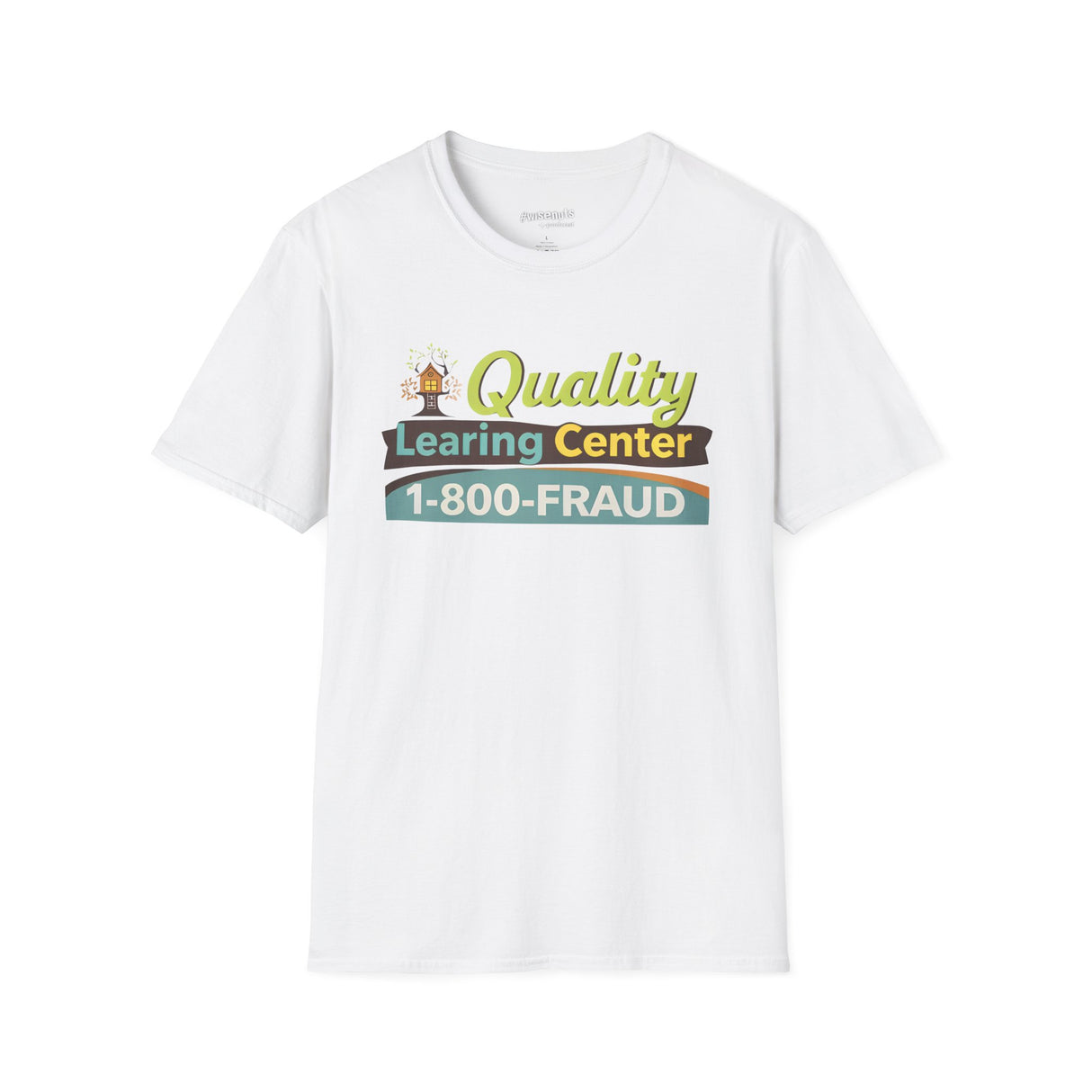Quality Learing Center™ Parody T-Shirt | Viral Fraud Investigation Satire Tee
