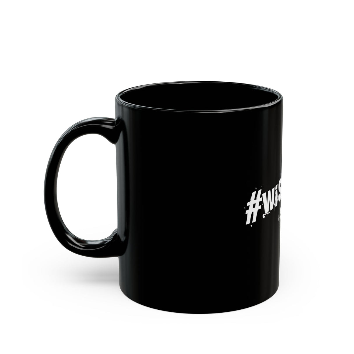 WiseNuts Podcast Black Mug – 11oz & 15oz | Funny Coffee Cup for Podcasters, Fans & Bold Mornings - WiseNuts Podcast