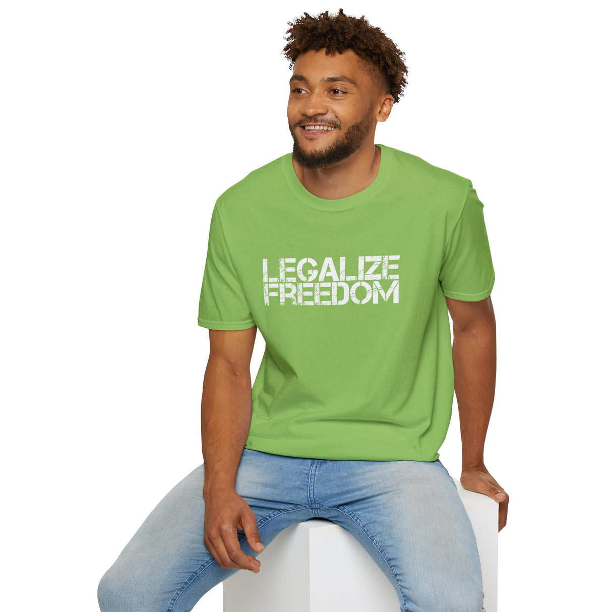 Legalize Freedom T-Shirt – Bold Political Statement Tee - WiseNuts Podcast
