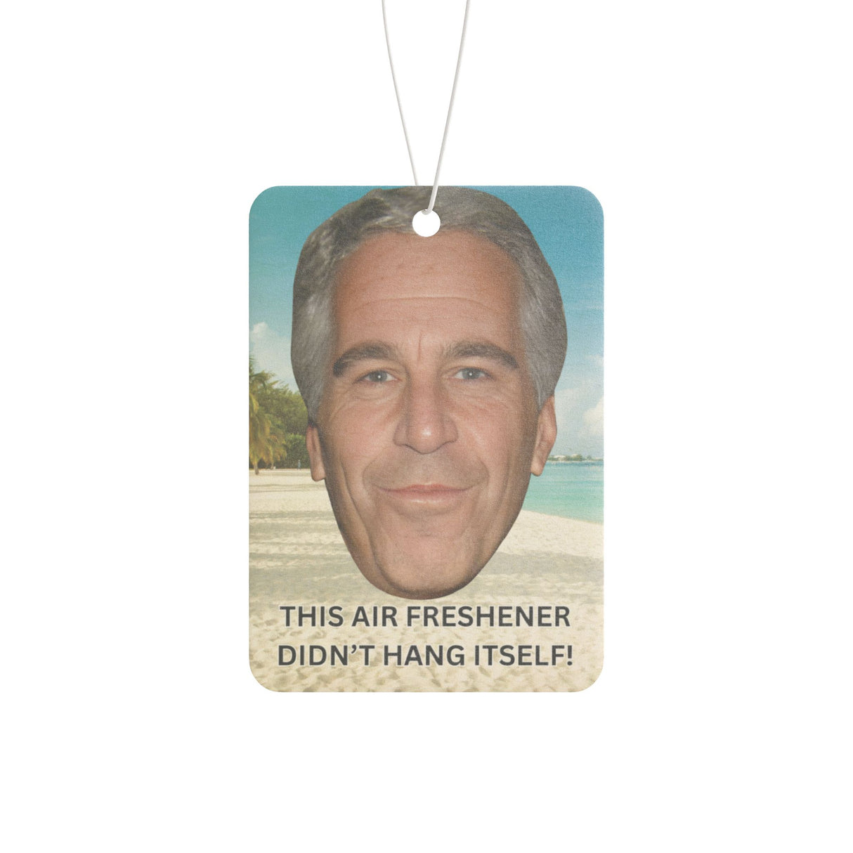 Epstein Air Freshener – Funny Car Accessory That Didn’t Hang Itself - WiseNuts Podcast