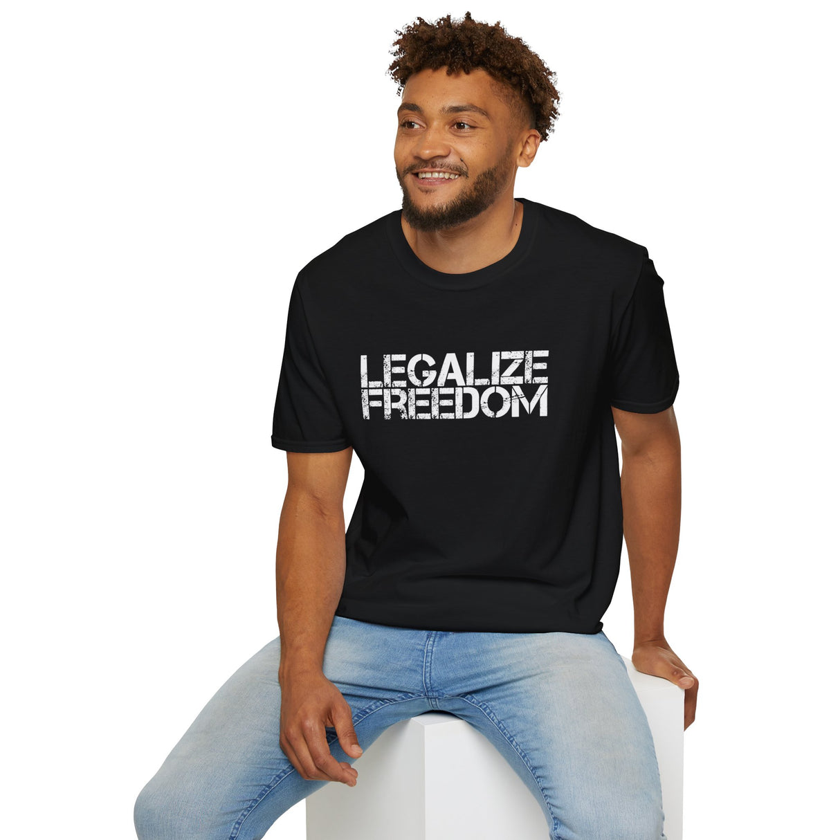 Legalize Freedom T-Shirt – Bold Political Statement Tee - WiseNuts Podcast
