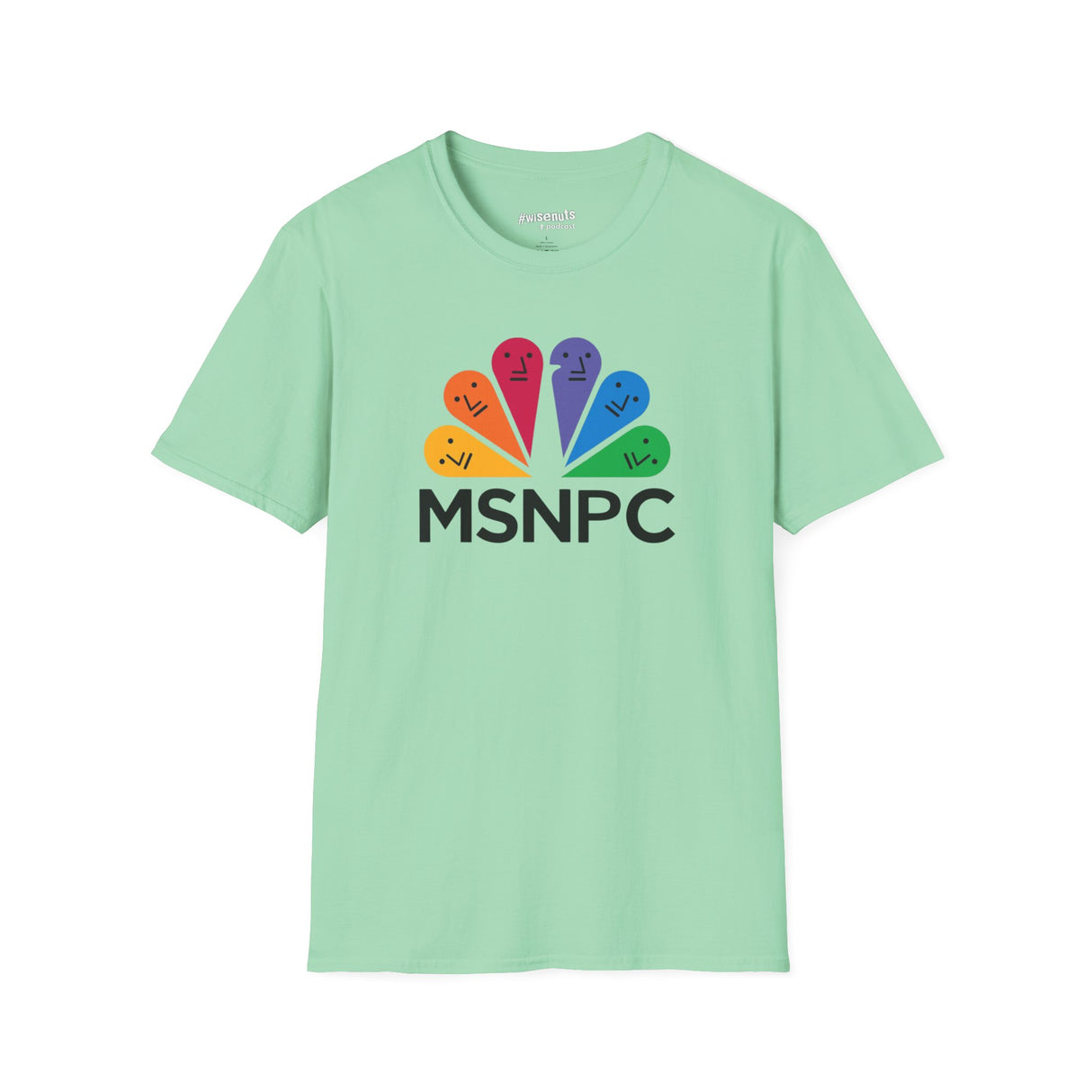 MSNPC T-Shirt – Anti-MSM Political Parody Shirt - WiseNuts Podcast