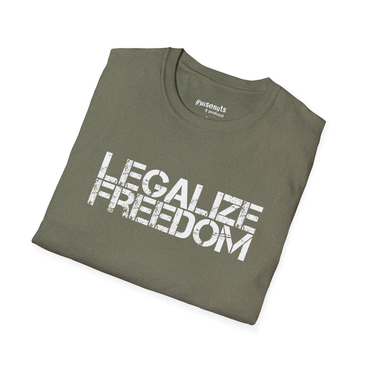 Legalize Freedom T-Shirt – Bold Political Statement Tee
