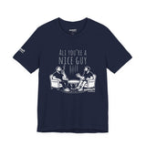 Ali You’re A Nice Guy Graphic T-Shirt – Viral WiseNuts Podcast Scene Tee, Funny Quote Shirt for Men & Women, Soft Cotton Unisex Fit, Meme Merch Gift Idea