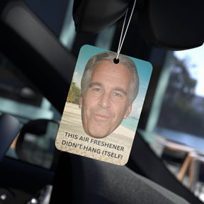 Epstein Air Freshener – Funny Car Accessory That Didn’t Hang Itself - WiseNuts Podcast