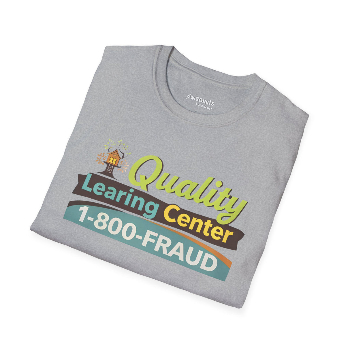 Quality Learing Center™ Parody T-Shirt | Viral Fraud Investigation Satire Tee