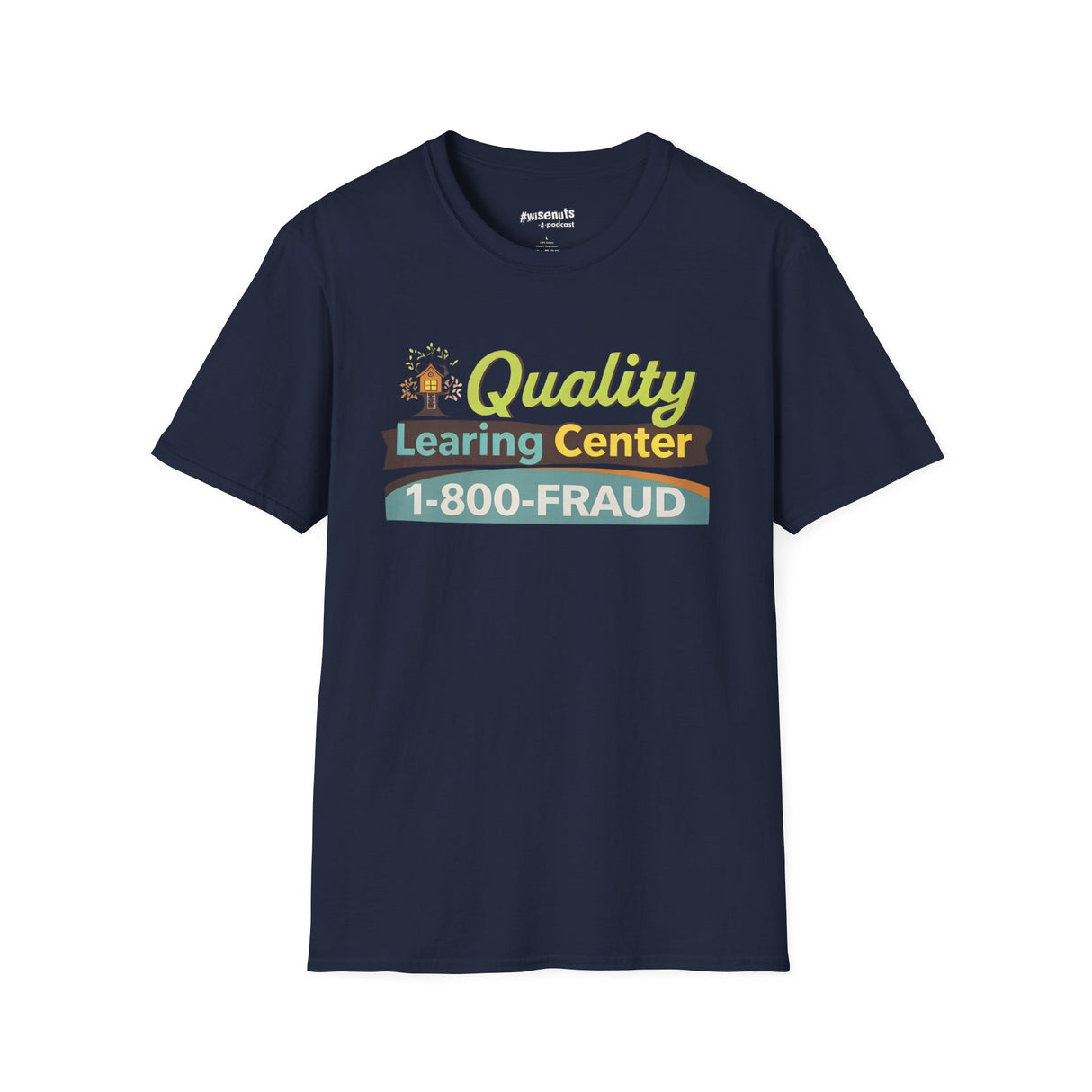 Quality Learing Center™ Parody T-Shirt | Viral Fraud Investigation Satire Tee