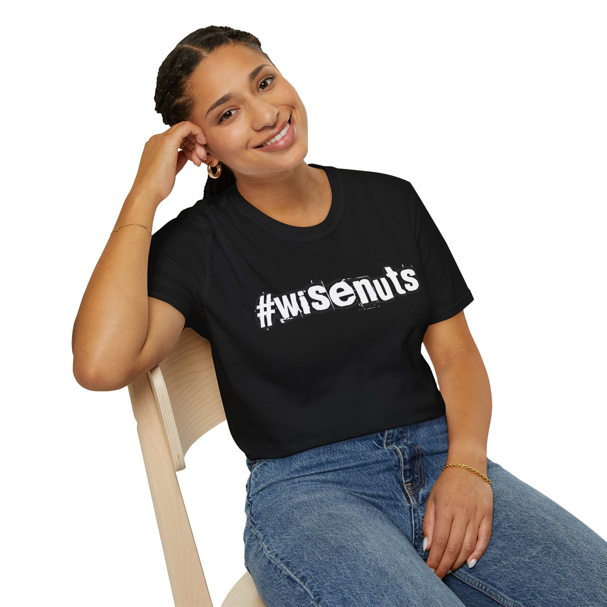 Original #WiseNuts T-Shirt – Bold, Funny, Unfiltered