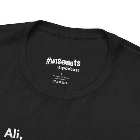 Ali You’re A Nice Guy Minimalist T-Shirt – Clean Typography Quote Tee, Funny Viral Shirt from WiseNuts Podcast, Unisex Cotton Fit for Men & Women - WiseNuts Podcast