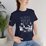 Ali You’re A Nice Guy Graphic T-Shirt – Viral WiseNuts Podcast Scene Tee, Funny Quote Shirt for Men & Women, Soft Cotton Unisex Fit, Meme Merch Gift Idea