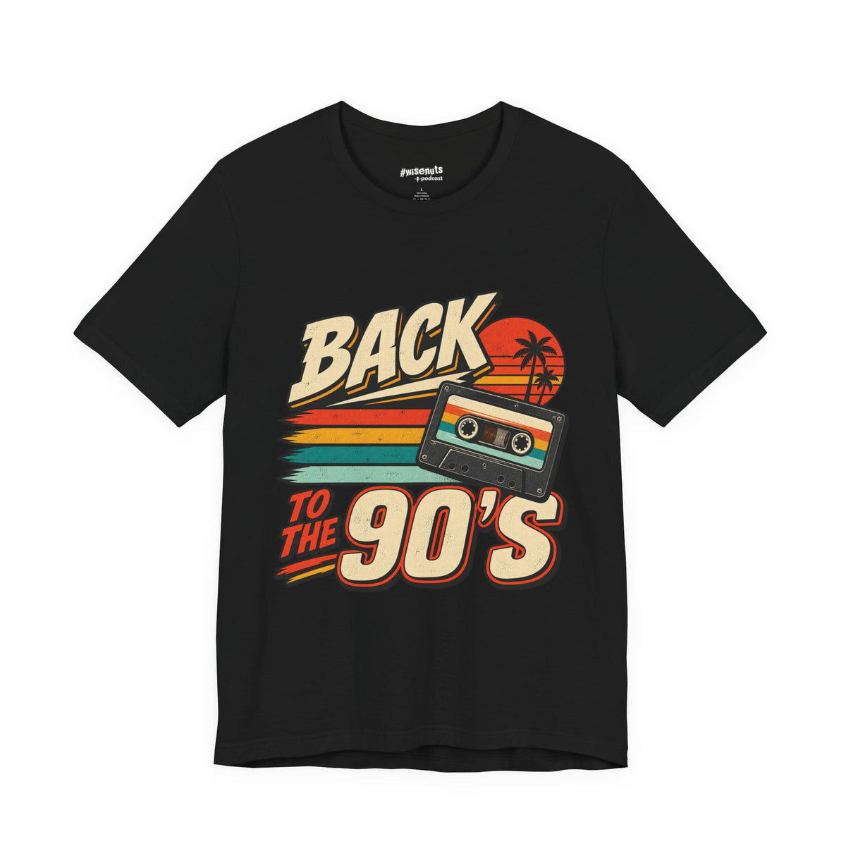 Back to the 90's Retro T-Shirt | Vintage 1990s Cassette Tee