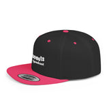 WiseNuts Podcast Snapback Hat – Flat Bill Cap for Men & Women | Bold Podcast Merch, Streetwear Style, Adjustable Fit