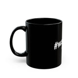 WiseNuts Podcast Black Mug – 11oz & 15oz | Funny Coffee Cup for Podcasters, Fans & Bold Mornings