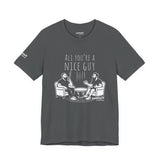 Ali You’re A Nice Guy Graphic T-Shirt – Viral WiseNuts Podcast Scene Tee, Funny Quote Shirt for Men & Women, Soft Cotton Unisex Fit, Meme Merch Gift Idea