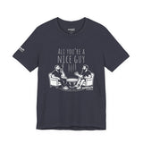 Ali You’re A Nice Guy Graphic T-Shirt – Viral WiseNuts Podcast Scene Tee, Funny Quote Shirt for Men & Women, Soft Cotton Unisex Fit, Meme Merch Gift Idea
