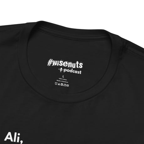 Ali You’re A Nice Guy Minimalist T-Shirt – Clean Typography Quote Tee, Funny Viral Shirt from WiseNuts Podcast, Unisex Cotton Fit for Men & Women - WiseNuts Podcast